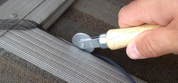 metal screen door repair in Malibu